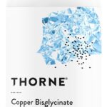 THORNE TRAACS Copper Bisglycinate Mineral Nerve & Skin Health 60 Caps