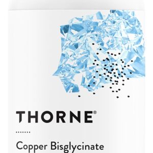 THORNE TRAACS Copper Bisglycinate Mineral Nerve & Skin Health 60 Caps