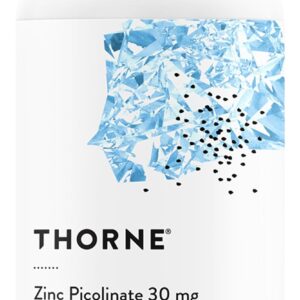 THORNE - Zinc Picolinate Immune Healthy Skin & Eyes 30 mg 60 Caps