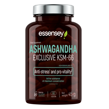 TREC ESSENSEY ASHWAGANDHA EXCLUSIVE KSM66 90 caps