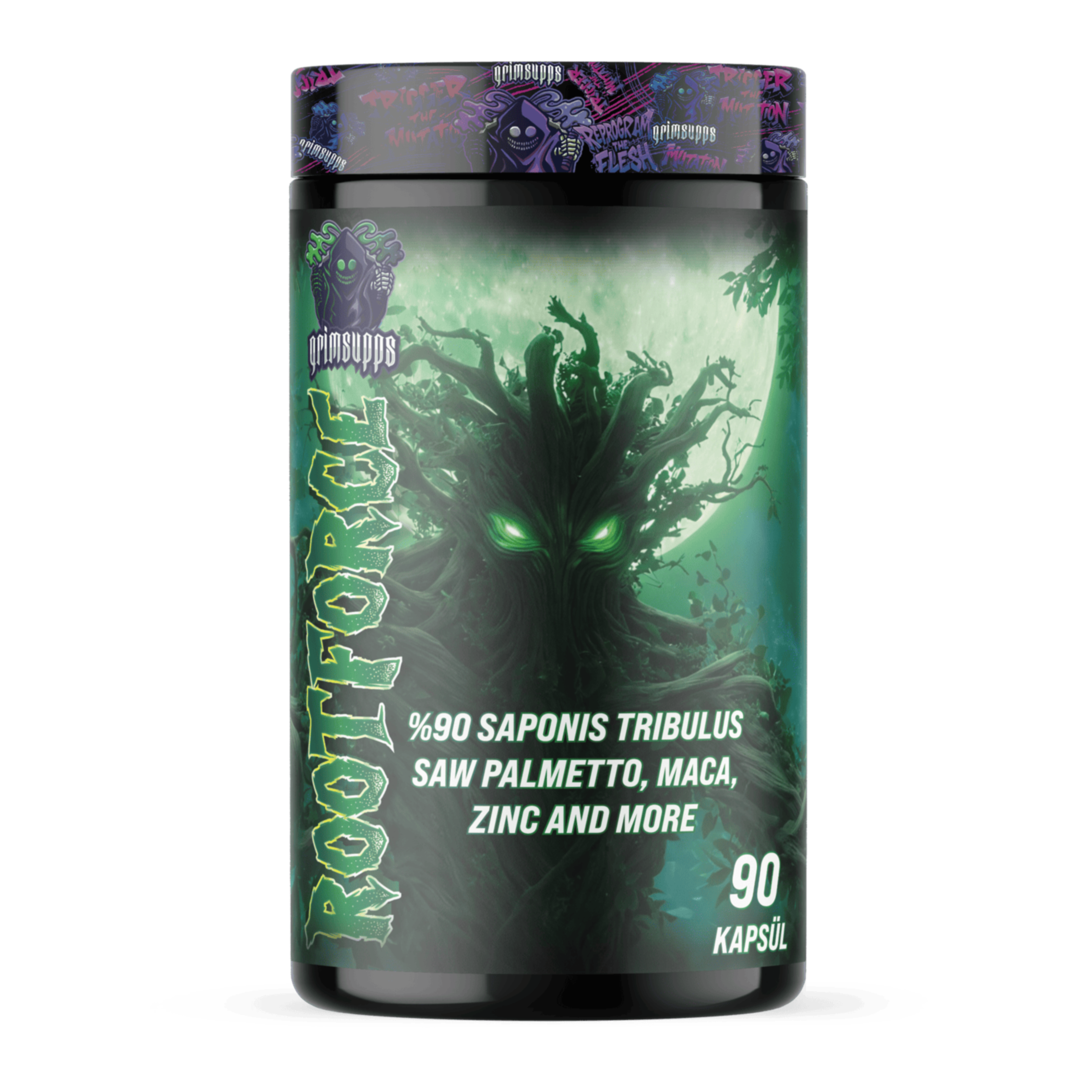 Grimsupps 4’lü Vitamin Seti – Magnezyum, Omega 3, Glukozamin, Tribulus