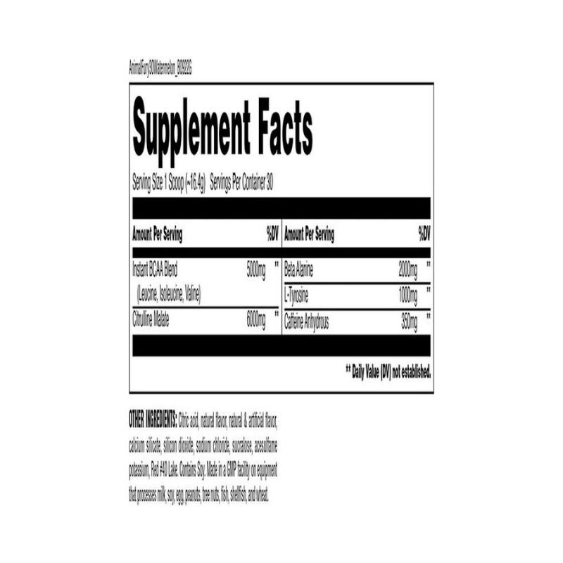 UNIVERSAL ANIMAL FURY PUMP PREWORKOUT – USA