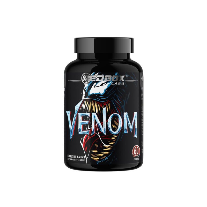 Redbox Labs Venom RAD-150 TLB-150 Laxogenin Turkesteron 60 Caps