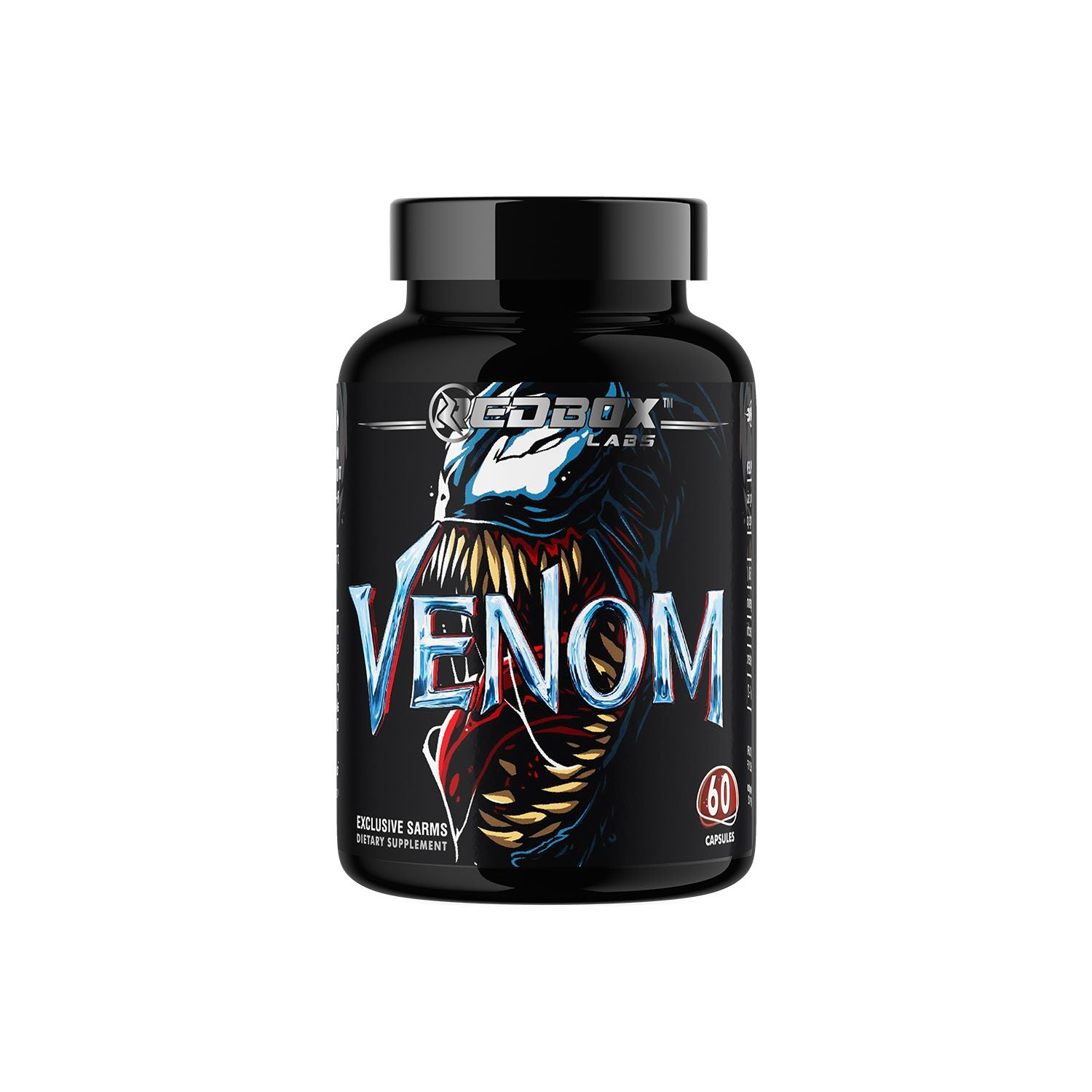 Redbox Labs Venom RAD-150 TLB-150 Laxogenin Turkesteron 60 Caps