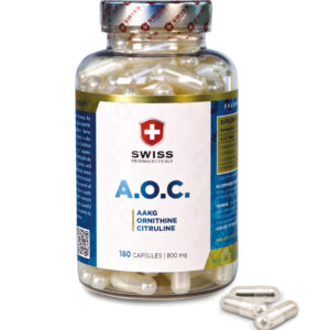 Swiss Pharma AOC AAKG + L-Ornithine HCl +Arginine + Citrulline 180 Kapsül