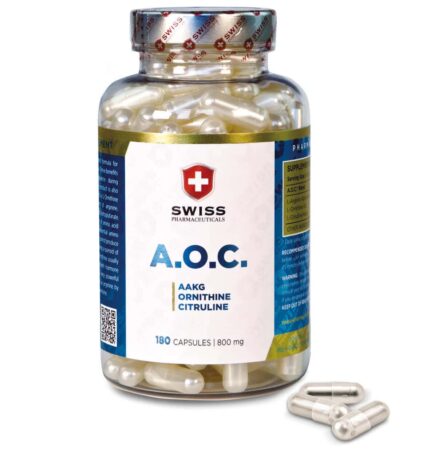 Swiss Pharma AOC AAKG + L-Ornithine HCl +Arginine + Citrulline 180 Kapsül