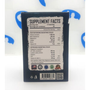 Warrior Labs T-1000 Testo Booster - Tribulus , Beta Ecdysterone , Apinenin 90 Caps - Görsel 3