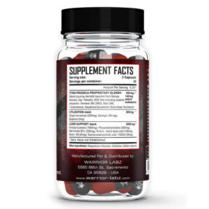 Warrior Labs Titan Mix Trenavar Myostatin blocker 90 caps - Görsel 2