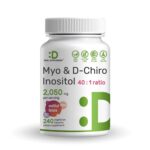 Deal Supplement Myo-Inositol Folate D-Chiro Inositol 40:1 ratio 2050 Mg Vitamin D3 240 Kapsul