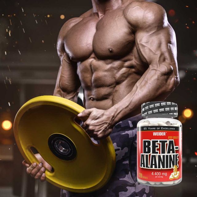 Weider Beta alanin 120 caps - Görsel 2