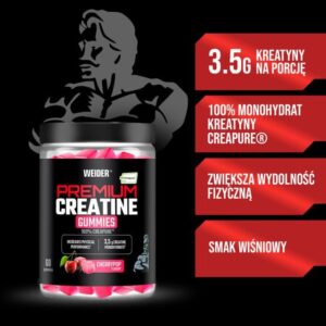 Weider %100 Creapure Creatine  60 Gummies - Görsel 2