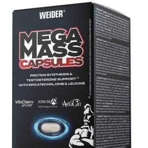 Weider Mega Mass Amino HMB - KSM66 ASHWAGANDHA 120 caps