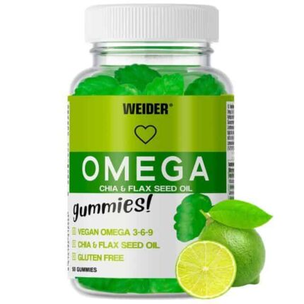 Weider Omega 3 Flax Seed Oil 50 Gummies