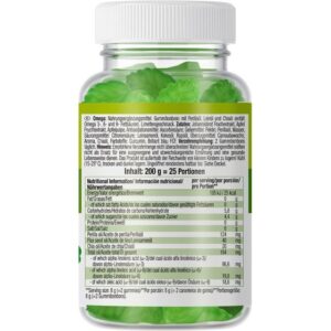 Weider Omega 3 Flax Seed Oil 50 Gummies - Görsel 4