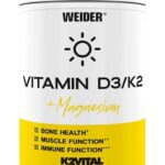 WEIDER Vitamin D3 K2 Magnesium(Magnezyum) – 120 caps