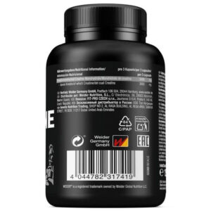 Weider Pure Creatine 3000 Mg 100 Caps - Görsel 3