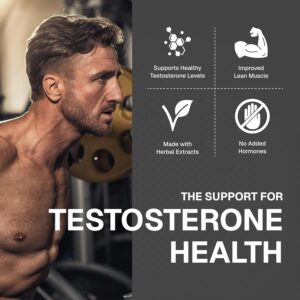 Weider Prime Testosterone Men’s Support Zinc Ksm66 Enriched with Vitamins & Mineral 120 Caps