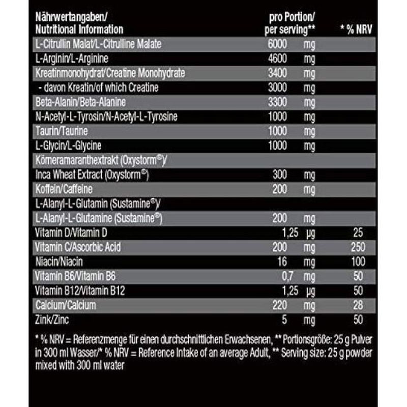 Weider Total Rush Preworkout 375 gr - Görsel 3