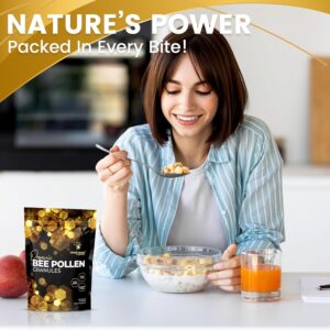 Wellnees Labs Organic Bee Pollen Arı poleni Immune Boost Digestive Proteins Vitamins Mineral - Görsel 3