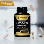 WELLNESS LABS Lions Mane Real Mushroom Brain, Memory and Focus Cognitive Immune 120 Caps - Görsel 3