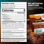 Wellness Labs Reishi Mushroom Coffee 25 in-1 Lions Mane Shiitake 90 Servings - Görsel 4