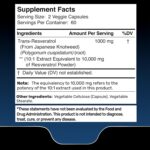 WELLNESS LABS Resveratrol Healthy Aging Heart Brain Health 120 Caps - Görsel 3