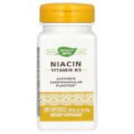 Nature’s Way Niacin Flush Vitamin B3 100 mg 100 Caps