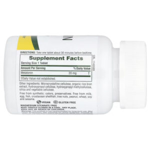 NaturesPlus Melatonin Sleep Fast Acting 20 mg 90 Tablet - Görsel 2