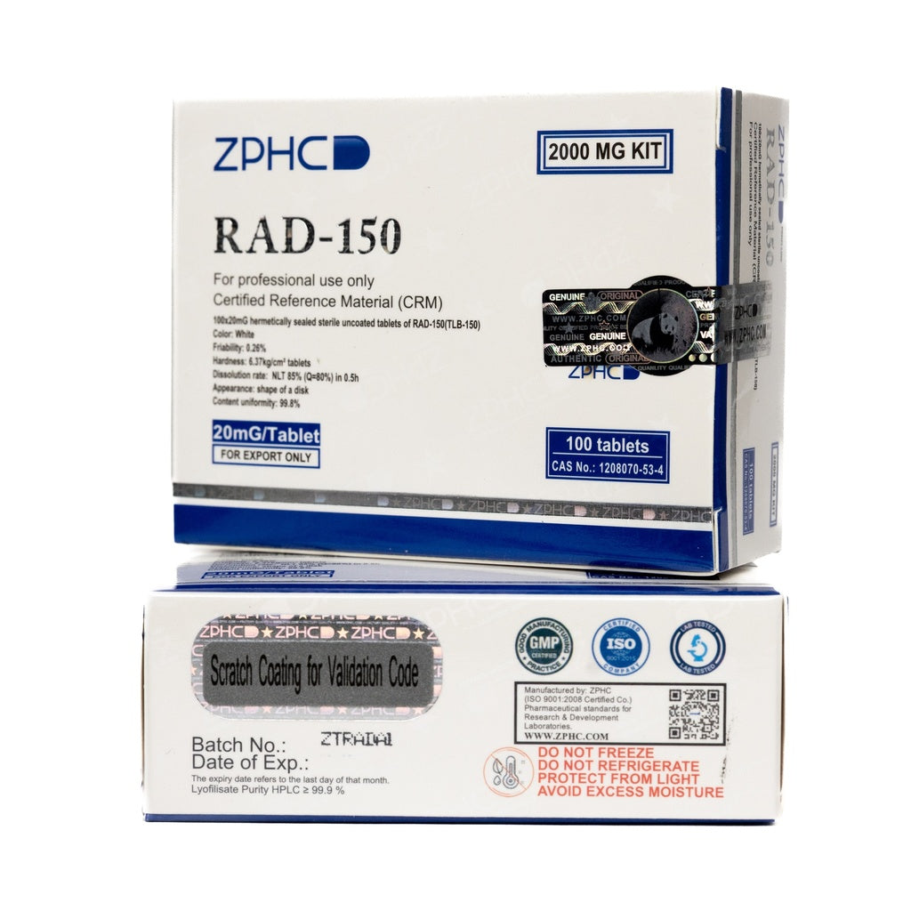 ZPHC TESTOLONE RAD150 20 MG / pill -100 Tablet - Görsel 2