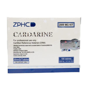 ZPHC CARDARINE -GW 501516 CAPS -20 MG / pill -100 Tablet - Görsel 2