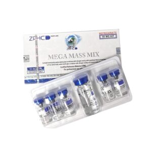 Zphc Mega Mass Mix GHRP-6 5 mg CJC-1295 5 mg 50 mg 5 vials × 10 mg - Görsel 2