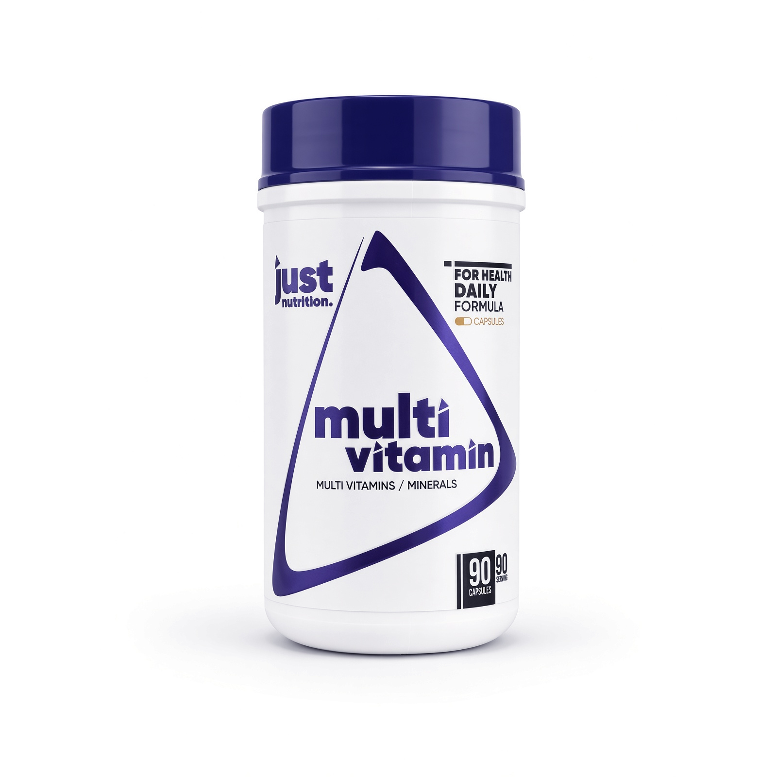 43a3d2_1ec8290d693b437896b96fa4462de7ecmv2 Just Nutrition Multi Vitamin 90 Kapsül Multivitamin ve Mineral Takviyesi - Görsel 1