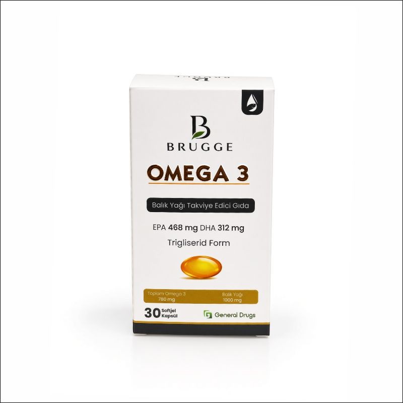 43a3d2_97e920a7b76c4bfb992fa30dfd946b92mv2 Brugge Omega 3 30 Softjel Kapsül - Görsel 1