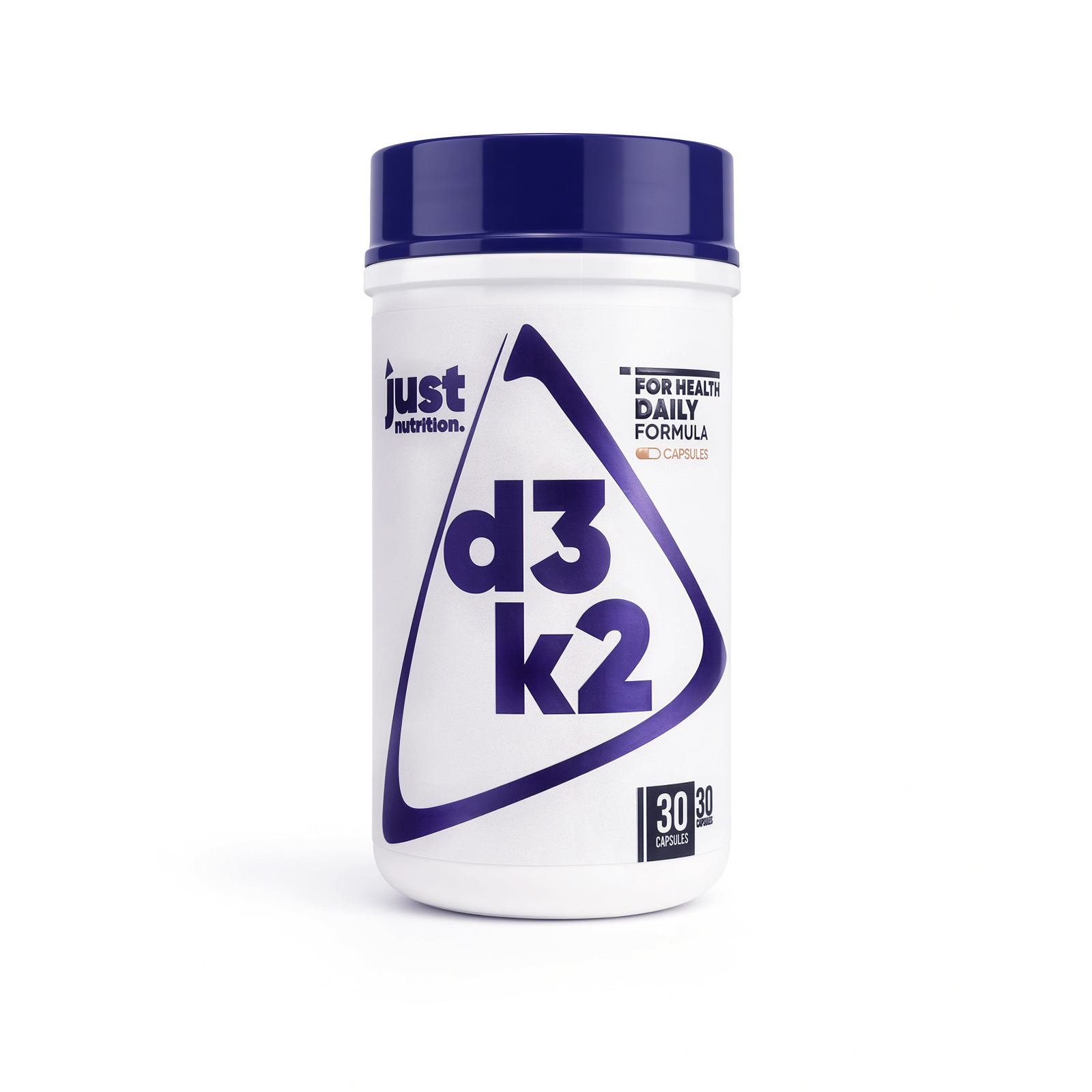43a3d2_cf016a66090f49a699e1e0efd4946828mv2 Just Nutrition D3 K2 30 Kapsül Vitamin Takviyesi - Görsel 1