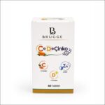 Brugge C & D & Çinko ZN 60 Kapsül