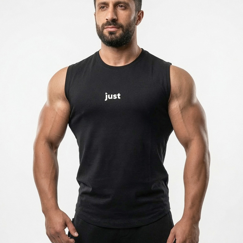 88410d_275781822186454ca173dca1a43fb1c7mv2 Just Kolsuz Likralı T-shirt - Görsel 1