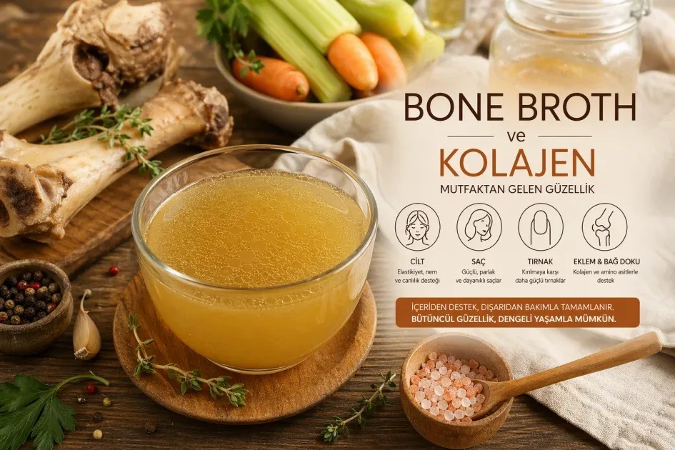 Kemik Suyu (bone Broth) İçmenin Eklemlerdeki Tip 1 Kolajen ve Glukozamin Profiline Etkisi 2 Kemik Suyu (bone Broth) İçmenin Eklemlerdeki Tip 1 Kolajen ve Glukozamin Profiline Etkisi