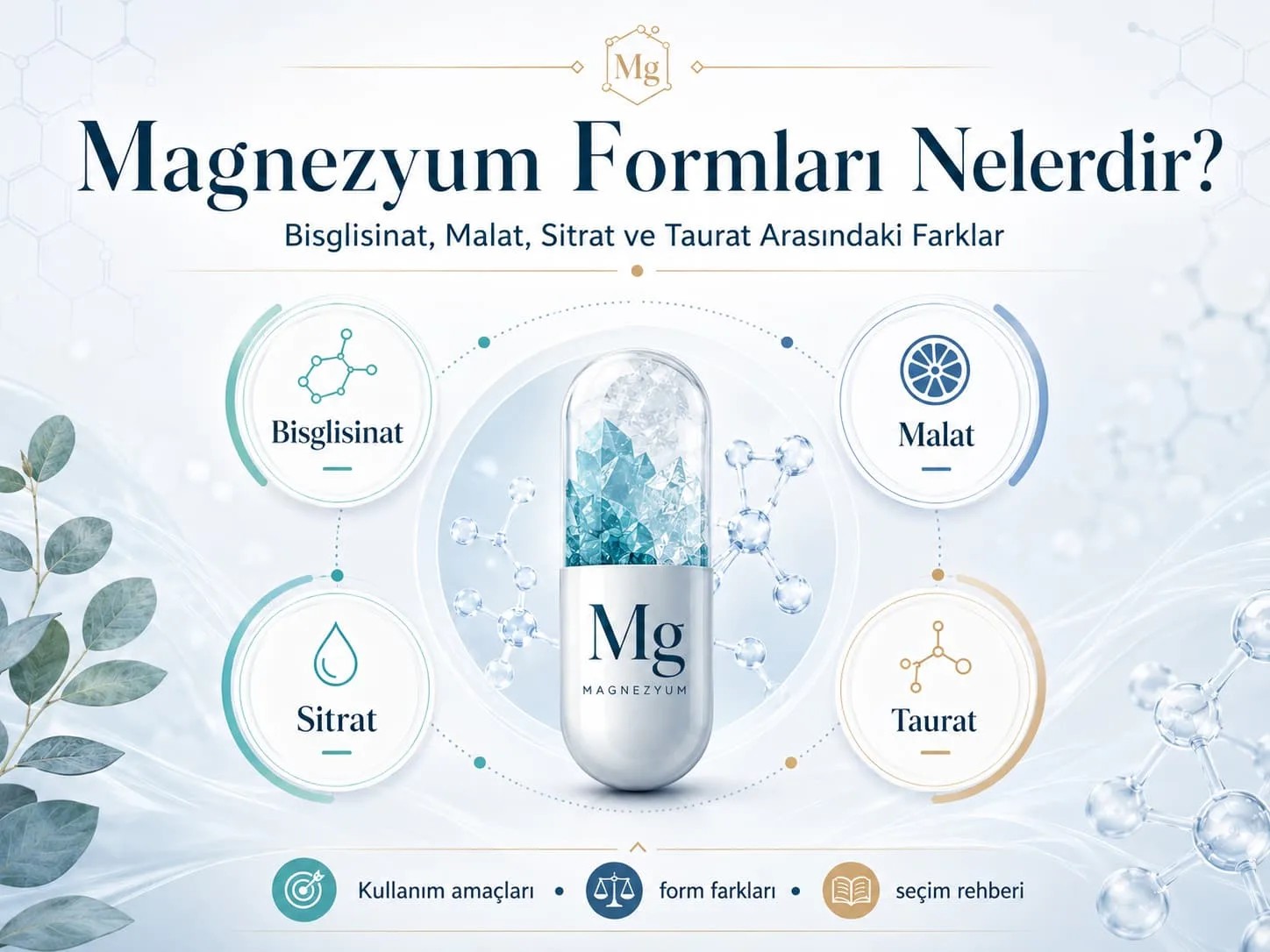 Sporcular Hangi Magnezyumu Kullanmalı? Bisglisinat, Sitrat ve Malat Farkı